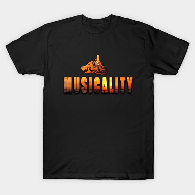 Musicality (The Twoot Channel) T-Shirt by Twooten11tw